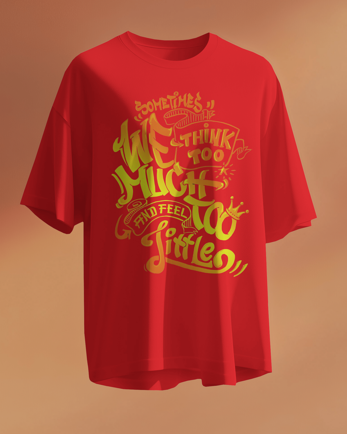 Men's Oversized T-Shirts || High Quality Print || Premium Cotton Fabric