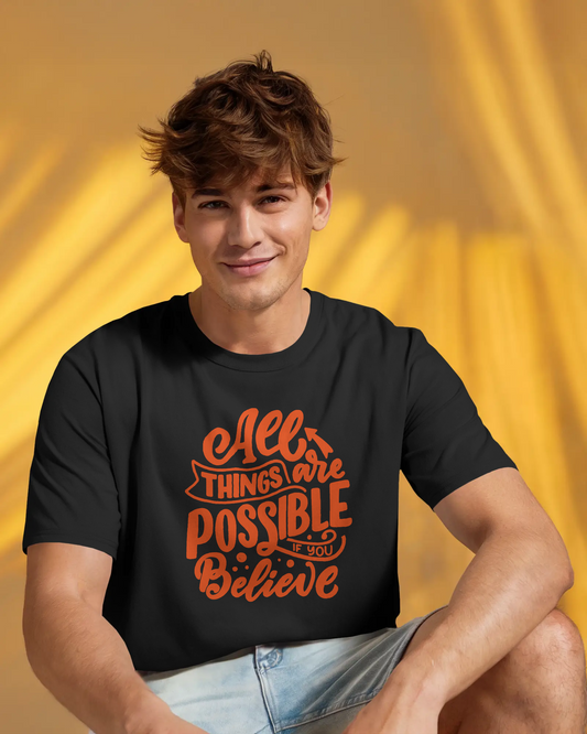 Men's Regular Fit T-Shirts || High Quality Print || Premium Cotton Fabric